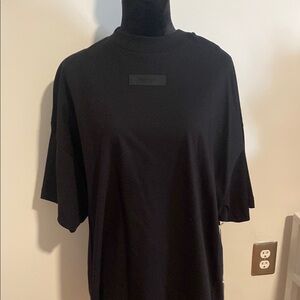 Essentials Classic Black Short Sleeve Shirt